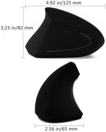 Ergonomic Left-Handed Wireless Mouse – Sleek Pink 2.4 GHz Vertical Design with Customizable DPI, Quiet Click, and 6 Buttons for Enhanced Comfort and Productivity on Laptops and Desktops