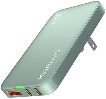 Sleek Purple 65 W Ga N Multi-Port USB Wall Charger – Ultra-Slim Travel Adapter with Dual Type-C & USB-A Ports for Rapid Charging of Mac Book Pro, i Phone 16/15/14, i Pad Pro, and Pixelbook – Compact, Stylish, and Versatile Power Solution for All Devices
