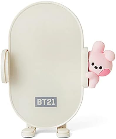 Fast Wireless Car Charger with Adjustable QI Mobile Cellphone Cradle Mount (Minini SHOOKY) – 15 W Rapid Charging, 360° Rotation, and Enhanced Compatibility for Ultimate Convenience