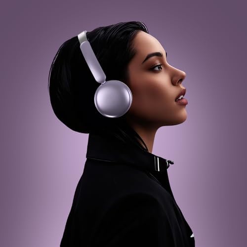 Discover the LORELEI Q60 Purple Wireless Bluetooth On-Ear Headphones – Unrivaled Comfort and Long-Lasting Performance with 40-Hour Battery Life, Enhanced Bass Mode, Built-In Microphone, and Lightweight Design for Effortless Connectivity and Ultimate Audio Enjoyment