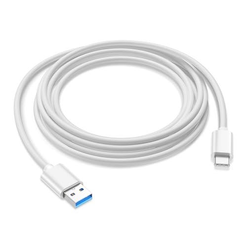Compact 6-Inch USB A to USB C 3.1 Cable – 2-Pack for High-Speed 10 Gbps Data Transfer & Fast Charging | Perfectly Compatible with i Phone 15, Mac Book Pro, i Pad Pro, Samsung Galaxy S24, and Google Pixel | Ideal for Travel & Clutter-Free Connectivity | Durable Design for Everyday Use