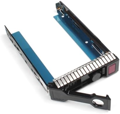 Transform Your HP Proliant Server: 2.5 to 3.5 Hard Drive Adapter SSD with Tray Caddy for Enhanced Storage & Speed | Compatible with DL360 e, DL380 e, BL460 c & More | Effortless Plug-and-Play Installation for IT Professionals & Enthusiasts | Elevate Performance with Secure, Durable Design and Faster Data Transfers