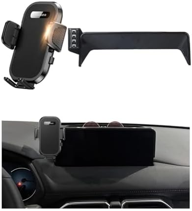 Mazda CX-5 2017-2020 Exclusive Car Phone Holder – Adjustable 7-Inch Screen Cell Phone Mount for Enhanced Driving Safety & Convenience – Robust Auto Accessory for 4-7 Inch Devices with Quick-Release Feature