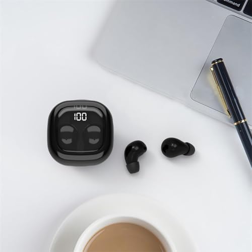 Ultra-Compact Bluetooth Invisible Earbuds for Sleep – Discreet Noise-Cancelling Mini Headphones Perfect for Side Sleepers and Work – Enhanced Comfort and Connectivity Features for an Immersive Audio Experience