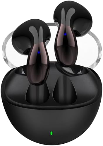 Discover Premium Bluetooth 5.3 Wireless Earbuds – 40 Hours of Playtime, IPX7 Waterproof for Active Lifestyles, High-Fidelity Sound with Built-in Microphone for Effortless Calling – Stylish White Finish for Ultimate Comfort and Versatility