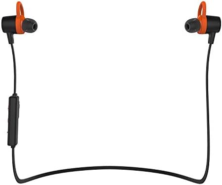 Motorola Verve Loop Ultra-Light Wireless Stereo Earbuds – Splash Resistant, Voice Assistant Compatible for Seamless Connectivity – Perfect for Active Lifestyles and Everyday Use (Orange)