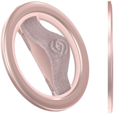 Revolutionize Your Mobile Handling with EWA Mag One Lite 3 rd Gen 360° Rotating Phone Grip – Customizable Elastic Finger Strap for Ultimate Comfort – Lightweight, Stylish Mag Safe Compatible Holder for i Phone 15, 14, 13 Pro/Max/Plus in Sleek Black – Perfect Blend of Functionality and Aesthetics for Everyday Use