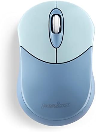 Elevate Your Productivity with the Perixx PERIMICE-802 PP Wireless Bluetooth Mouse – Sleek Purple Design for Windows, i OS & Android Devices – Ergonomic Comfort and High Precision Tracking for On-the-Go Professionals