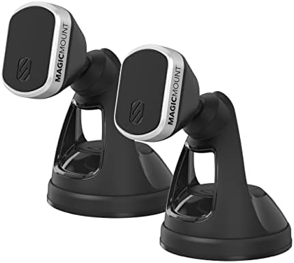 Elevate Your Driving Experience with the Scosche Magic Mount Select – Premium Magnetic Car Phone Holder for i Phone & Android – Powerful Grip for Reliable Hands-Free Use – 360° Adjustable Head for Optimal Viewing – Effortless Installation on Window or Dash – Universal Compatibility for All Smartphone Cases – Sleek Design for Modern Vehicles – Enhance Safety and Accessibility While Navigating, Calling, or Streaming – Durable and Easy to Clean, the Ideal Car Accessory for Every Journey