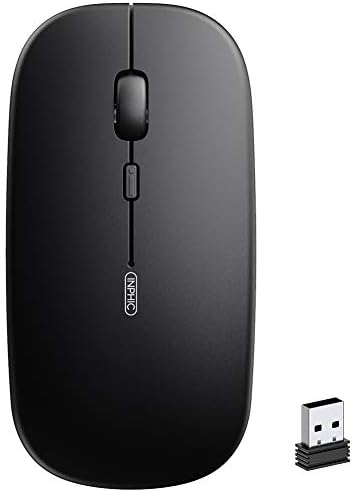 Elevate Your Productivity with the INPHIC M1 II Tri-Mode Wireless Mouse – Lightweight 80 g Bluetooth 5.0/4.0 & USB Connectivity, Ergonomic Design, Visible Battery Indicator & Type-C Charging for Windows, Mac, Tablets & Laptops – Sleek Black Finish for Ultimate Versatility