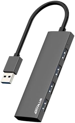 Unlock Seamless Device Connectivity with Our Compact 2 ft USB 3.0 Hub & Multiport Splitter – High-Speed Adapter for Laptops, PCs, i Macs & More – Effortlessly Connect Multiple Devices for Enhanced Productivity on the Go!