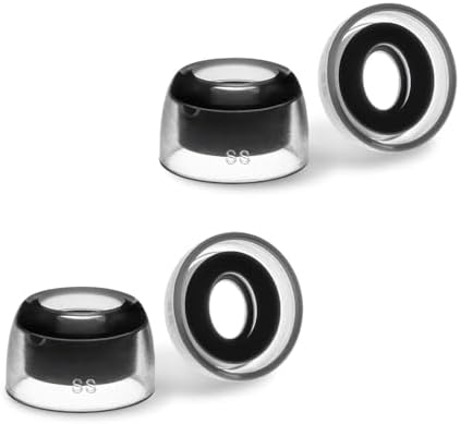 Upgrade Your Bose Audio with AZLA Sedna Earfit Crystal Replacement Tips – Enhanced Comfort & Noise Isolation for Quiet Comfort Ultra and QC II Earbuds – Premium Silicone for Unmatched Sound Clarity and Fit