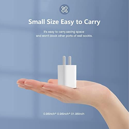 High-Speed i Phone 13 & 14 Charging Solution – Apple MFi Certified 2-Pack USB-C to Lightning Cable with 20 W Wall Charger – Optimal for Fast Data Transfer & Enhanced Compatibility with i Phone 14/13 Pro Max/13 Mini/12/11 Pro Max – Durable, Travel-Friendly Design for Effortless Power Access Anywhere