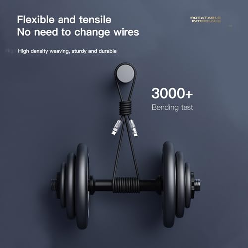 High-Speed Braided USB C to USB C Cable – 6 FT Right Angle Design for Efficient 60 W Fast Charging, Ideal for i Phone 16/15 Pro Max, Mac Book Pro, Samsung S25 Ultra – Ultimate Durability and Seamless Connectivity for Tech Enthusiasts