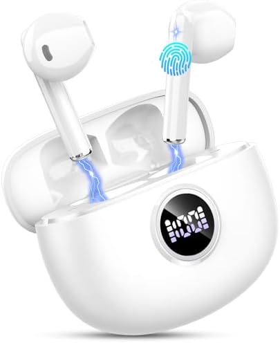 Premium Wireless Earbuds with 40-Hour Battery Life | IPX7 Waterproof, Advanced Noise Cancelling, Hi-Fi Sound for Music Lovers and Active Lifestyles | Seamless Connectivity with Android & i OS Devices