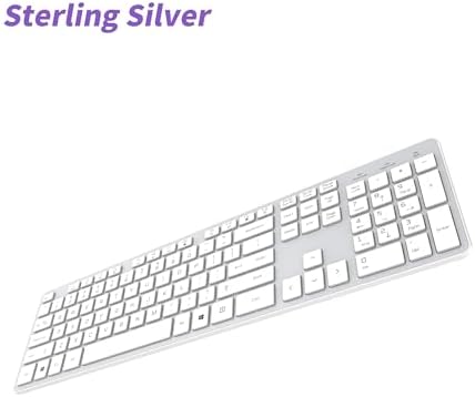 Experience Ultimate Comfort with the BFRIENDit Ultra-Quiet Wireless Keyboard – Sleek 2.4 GHz Connection for Mac & Windows, Slim Chocolate Key Design for Effortless Typing and Enhanced Productivity, Perfect for Home, Office, and Smart TV Use – Effortless Connectivity Meets Stylish Functionality
