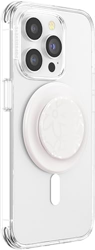 Mag Safe-Compatible Pop Socket Phone Grip – Unique Horchata Design with Versatile Adapter Ring for Effortless Wireless Charging and One-Handed Use – Stylish and Secure Mobile Accessory for Enhanced Everyday Convenience