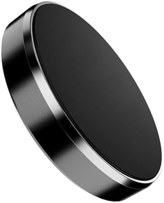 Mini Magnetic Car Dashboard Mount Mobile Phone Holder with Metal Body (Made in India) (Silver) – Enhanced Compatibility and Speed