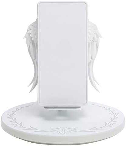 Elevate Your Charging Experience with the 10 W Angel Wing Wireless Charging Stand – Fast, Chic, and Universally Compatible with All Phones – Features Overload Protection and 7 Customizable Color Schemes for Ultimate Personalization