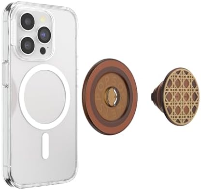 Elevate Your i Phone Experience with the Elegant Olive Wood Mag Safe Pop Grip – Premium Magnetic Phone Stand for Secure One-Handed Use, Customizable Swappable Design, Ultimate Hands-Free Viewing, Effortless Wireless Charging Compatibility, and Superior Durability for Everyday Adventures