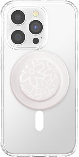 Mag Safe-Compatible Pop Socket Phone Grip – Unique Horchata Design with Versatile Adapter Ring for Effortless Wireless Charging and One-Handed Use – Stylish and Secure Mobile Accessory for Enhanced Everyday Convenience