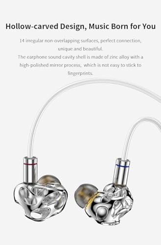 Transform Your Listening Journey with keephifi BLON BL-T3 High Fidelity In-Ear Monitors – Premium 11 mm Copper Clad Diaphragm for Deep Bass and Crystal Clear Vocals, Ergonomically Crafted for All-Day Comfort, Perfectly Suited for Sports, Gaming, and Music Enthusiasts, Enhanced Device Compatibility Featuring Built-in Mic for Effortless Hands-Free Communication – Lightweight Yet Durable Design to Complement Your Active Lifestyle