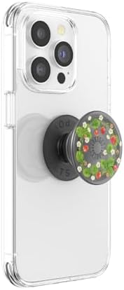 Eco-Friendly Pop Sockets Plant-Based Phone Grip & Kickstand – Translucent Cacti Design for Enhanced Durability and Compatibility – Sustainable, Recyclable, One-Handed Use – Perfect for i Phone, Samsung, and More – Supports Food Insecurity Initiatives