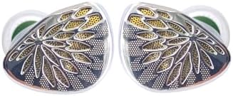 Yu Xuan Ji Premium Audiophile Wired In-Ear Monitors – Exceptional 10 mm TPLX Dynamic Driver Earbuds with Durable Zinc Build, Detachable 0.78 mm Cable & 3.5 mm Connector for Musicians and Music Lovers Seeking Ultimate Sound Clarity and Comfort