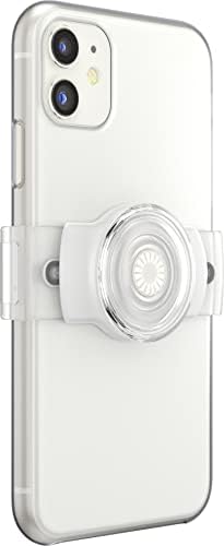 Revolutionary Pop Sockets Grip Slide for Phones – Versatile Sliding Phone Holder with Expandable Kickstand – Clear on White – Enhanced Compatibility for Curved Edge Cases – Effortless Positioning for Selfies and Streaming – Swappable Pop Top for Personalized Style – Wireless Charging Ready – Perfect Cell Phone Accessory for Texting and Watching on-the-Go – Non-Adhesive Design for Maximum Utility and Easy Removal – Upgrade Your Mobile Experience with This Innovative Phone Grip Solution!