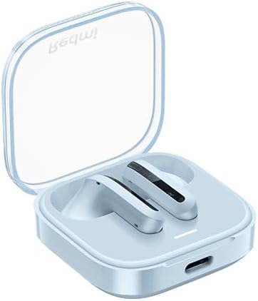 Xiaomi Redmi Buds 6 Active Wireless Earbuds – Premium Bluetooth 5.4 Noise-Canceling Headphones with 30-Hour Battery Life, Five Custom Sound Profiles, and IPX4 Sweatproof Protection – Ideal for Audiophiles and Professionals – Global Edition in Chic White