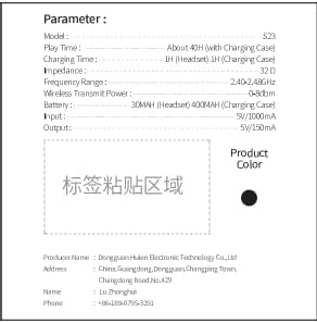 2024 Bluetooth 5.3 Wireless Earbuds – Premium Hi-Fi Stereo Sound with ENC Noise Cancellation for Crystal Clear Audio – 40-Hour Playtime & Dual LED Battery Indicator – IP7 Waterproof In-Ear Headphones Perfect for Active Lifestyles – Compatible with Android & i OS Devices – Ultimate Audio Upgrade for Every Occasion