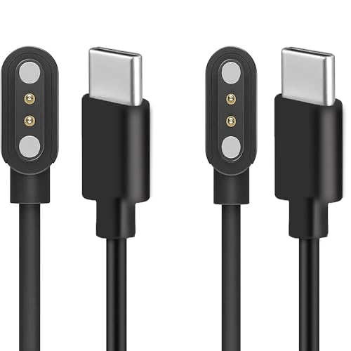 Effortless Power Management: HIRREO Military Smart Watch Rapid USB-C Magnetic Charger – High-Speed, Durable Charging Cable for Models FV14, I121, FV13, V99, FV15, DM1, DM2, EF7, TX1 – Optimal Travel Companion for Active Lifestyles