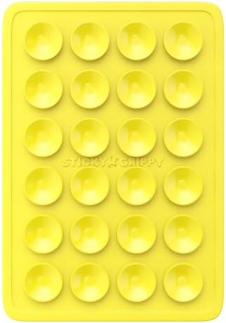 Premium Silicone Suction Phone Mount for i Phone & Android – Hands-Free Holder for Tik Tok, Selfies & Fidgeting – Versatile Shower Mirror & Smooth Surface Compatibility – Stylish Chocolate Finish for Enhanced Functionality and Aesthetic