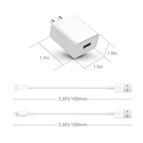 Ultra-Fast USB-C Charging Cable for Air Pods Pro, Max & Generations 1-3 – Lightweight, Durable Design for On-the-Go Power – Optimal Compatibility & Efficient Power Delivery for Audiophiles and Busy Professionals
