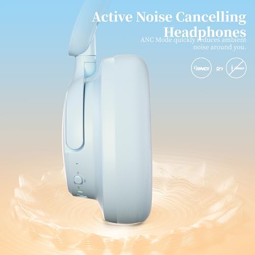 Discover the Ultimate Audio Experience with Falebare Over-Ear Bluetooth Noise Cancelling Headphones – 80-Hour Playtime, Cutting-Edge Comfort, and Powerful Deep Bass for Uninterrupted Listening Anywhere You Go