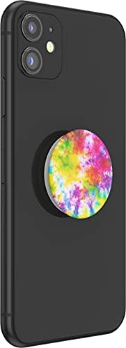 Vibrant Mag Safe Rainbow Glass Pop Socket Grip & Stand – Secure Hands-Free Kickstand for Effortless Wireless Charging and Enhanced Smartphone Functionality