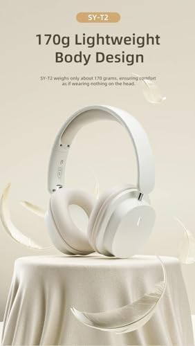 Experience Unmatched Comfort and Portability with Premium Foldable Wireless Bluetooth Headphones – Plush Leather Ear Cushions for All-Day Listening and Effortless Connectivity on the Go