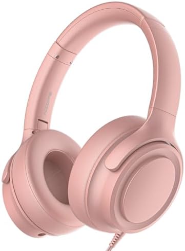 Experience Ultimate Sound Clarity with Stylish Purple USB C Wired Over-Ear Headphones – Immerse Yourself in Exceptional Hi-Fi Stereo Audio and Advanced Noise Isolation for Unmatched Comfort, Ideal for Music Aficionados and Professionals, Fully Compatible with USB C Devices