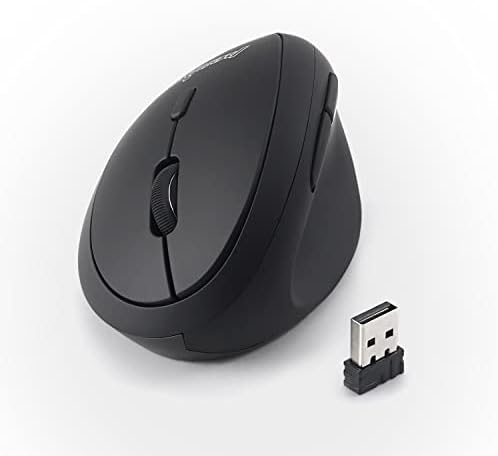 Discover Unmatched Comfort with the Perixx PERIMICE-819 B Bluetooth Vertical Mouse – Ergonomic Wireless Design for Right-Handed Users – Multi-Device Connectivity for Seamless Switching – Silent-Click Technology for a Quieter Workspace – Compact and Portable for On-the-Go Productivity – Ideal for Enhanced Wrist Health and Long Hours of Use – Perfect Companion for Home or Office – Compatible with Various Operating Systems.