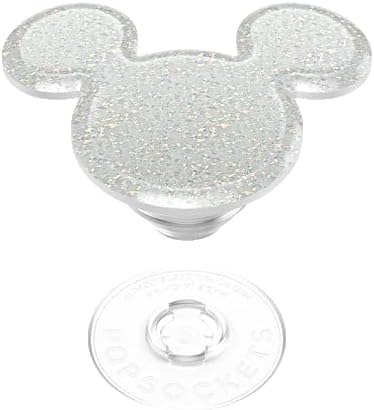 Disney Classic Mouse Pop Sockets Phone Grip with Versatile Kickstand – Ultimate Anti-Drop Phone Holder for One-Handed Use and Easy Style Switchability – Compatible with i Phone, Samsung, and Most Cases – Ideal for Wireless Charging and Everyday Convenience
