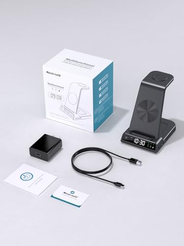 Ultimate 3-in-1 Wireless Charger for Samsung Devices – Fast Charging Station for Galaxy S24 Ultra, S23 Ultra, Z Flip 5, Fold 5, Galaxy Buds & Watch 6/5/4/3 – Effortless Compatibility & Sleek Design for Modern Living