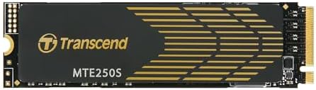 Elevate Your Computing Experience with the Transcend 256 GB M.2 2280 SSD – Achieve Lightning-Fast Speeds of Up to 1,600 MB/s for Seamless Gaming and Multitasking, Featuring PCIe NVMe Gen3 x4 Compatibility, 3 D TLC NAND Technology for Enhanced Durability, and Intelligent LDPC Error Correction for Unmatched Data Integrity. Perfect Upgrade for Ultrabooks, Laptops, and Desktops!