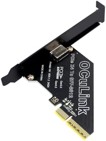 Elevate Your Computing Power: Cablecc SFF-8612 Oculink to M.2 NVMe PCIe SSD Enclosure Adapter for 2280 SSDs – Ultimate Speed and Compatibility Upgrade for Your Mainboard