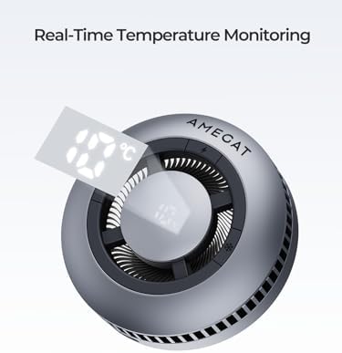 Ultra-Fast 15 W Qi2 Certified Wireless Charging Pad with Integrated Cooling System – Mag Safe Compatible Charger for i Phone 12 to 16 Series – Innovative Design for Gamers and Multitaskers – Efficient Power Delivery for Seamless Use