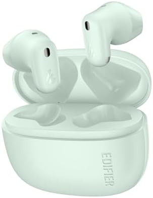 Edifier X1 Lite True Wireless Earbuds – Superior Bluetooth 5.4 Connectivity, 26-Hour Playtime, AI Microphone for Clear Calls, IP54 Sweat & Dust Resistant, Ultra-Low Latency for Gaming & Streaming, Fast Charging in Stylish Green – Ultimate Audio Experience for Active Lifestyles