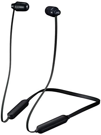 JVC Marshmallow Wireless Earbud Headphones – Stylish Ivory Design, IPX4 Water-Resistant for Active Lifestyles, 8-Hour Battery Life, Flexible Neck Band for Ultimate Comfort, Memory Foam Earpieces for Superior Sound Isolation – Perfect for Commuting, Workouts, and Everyday Use – Seamless Device Compatibility