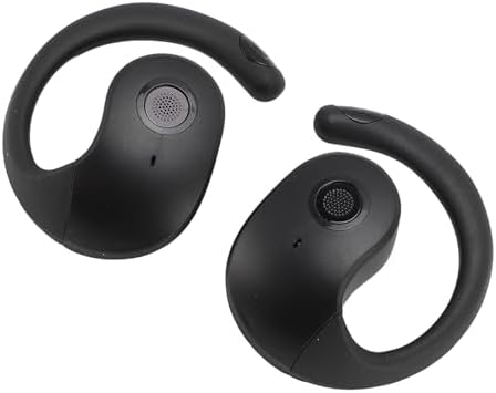 Maximize Your Workout with Premium Wireless Sports Earbuds – Immersive 3 D Stereo Hi-Fi Sound, Ergonomic Fit for Ultimate Comfort, and Durable Charging Case for Active Lifestyles – Ideal for Music Lovers and Athletes (Black)