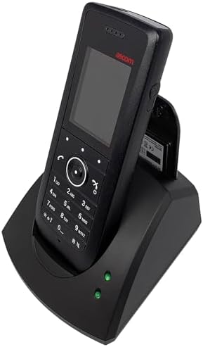 Ascom Dual Power Charger for d63/i63 & d62/i62 Phones – Effortless Simultaneous Charging for Mobile & Spare Battery, Advanced Fast Charging Technology, Compact & Portable Design with Included Power Supply for Ultimate Compatibility