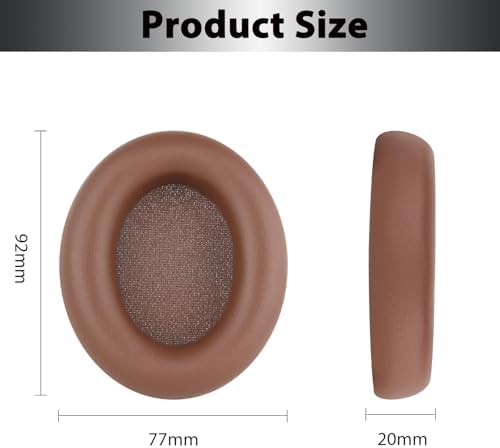 Elevate Your Beats Studio Pro Wireless Headphones with Premium Cooling Gel Replacement Earpads – Soft Protein Leather & Adaptive High-Density Memory Foam for Unmatched Comfort and Sound Isolation – Innovative Design in Sleek Black for Extended Wear Performance