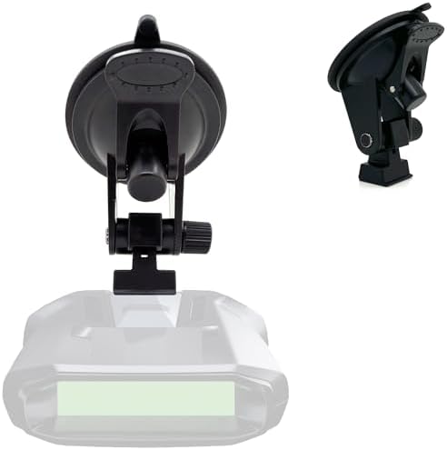 Charger City Enhanced Windshield Suction Mount for Radar Detectors – Ultimate Stability & EZ Magnetic Connection for ES-cort Max360, MKII, Max 3 4, IX IXc, Redline EX, Dual Pro GT 360 Scout – Securely Elevate Your Driving Experience with Adjustable Arm and Weather-Resistant Design